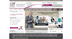 Desktop Screenshot of entreprises.ca-toulouse31.fr